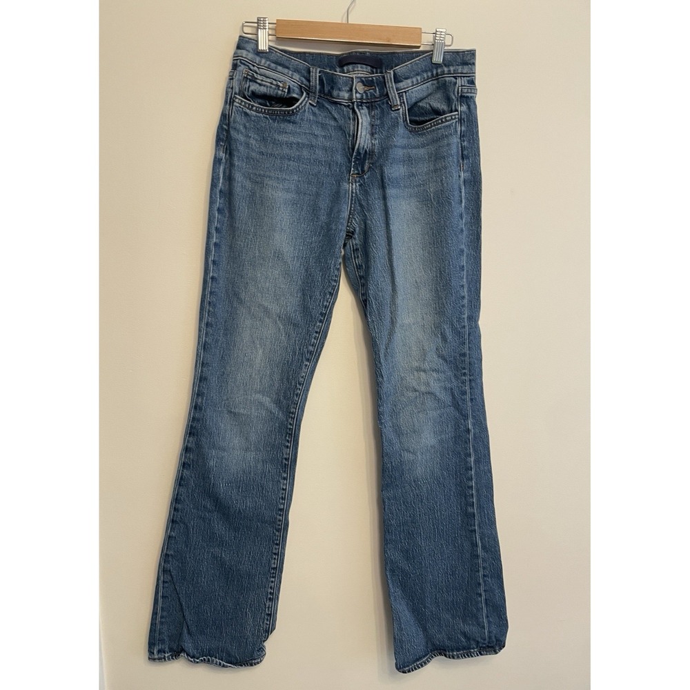 Joe's Jeans Frankie Women Size 29 Mid-Rise Bootcut Blue Denim Cotton Stretch
